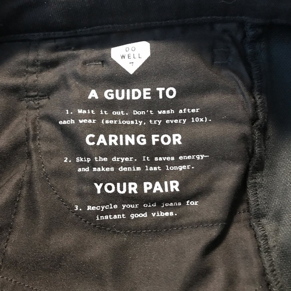 Madewell 9" High-Rise Skinny Jeans Velvet‎ Tuxedo Stripe Edition Size 27 - Picture 8 of 9